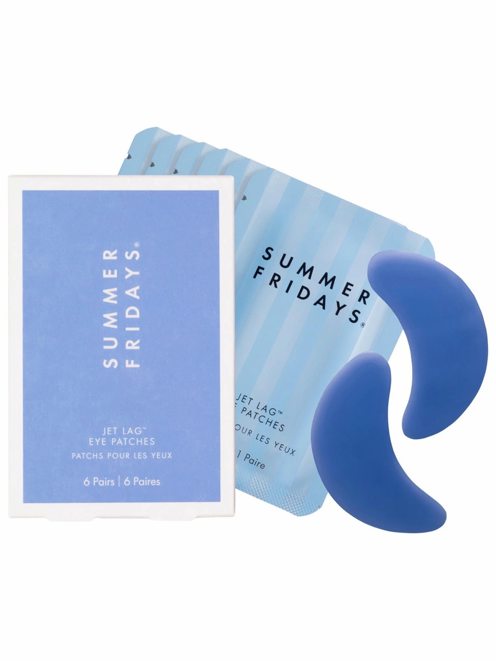 NWT Summer Fridays Jet Lag Eye Patches
